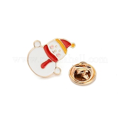 Рождественские эмалевые булавки&nbsp;LS-JEWB-H033-02B-G