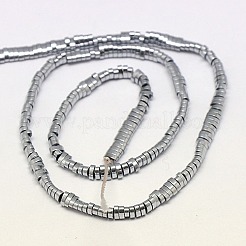 Electroplate non magnetici ematite sintetico fili di perline&nbsp;G-J167-07