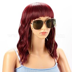 304 нержавеющая сталь figaro цепи очки цепи AJEW-EH00348-02