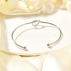 Браслет-манжета в форме узла BJEW-N013-007