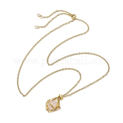 3 шт. 3 размера 304 нержавеющая сталь трос цепь макраме мешочек ожерелье изготовление&nbsp;NJEW-JN05069