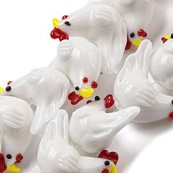 Бусы лэмпворк ручной работы LAMP-L079-01