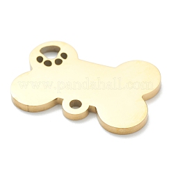 Ionenplattierung (IP) 304 Edelstahl Haustier Anhänger&nbsp;STAS-B016-04G