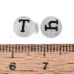 Cuentas de acrílico transparentes luminosas&nbsp;TACR-Q013-07A