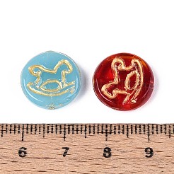 Стеклянные бусины LAMP-T021-51M