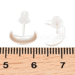 925 серьга из стерлингового серебра&nbsp;EJEW-C176-02MS