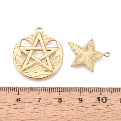 10 Stück Anhänger aus 304 Edelstahl&nbsp;STAS-T075-19G