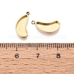 Cabochon-Anhängerkomponente aus Edelstahl 304&nbsp;STAS-Q113-17G