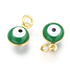 Charms smalto ottone&nbsp;KK-B024-02G-J