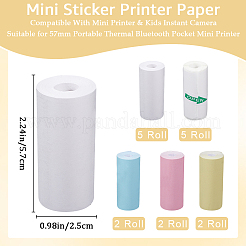 4 комплект из 3 рулонов бумаги для прямой термопечати DIY-CP0010-90