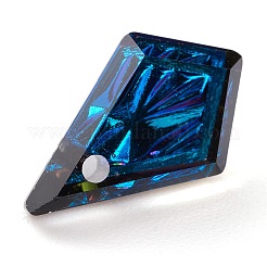 Подвески из тисненого стекла со стразами GLAA-J101-01A-001BB