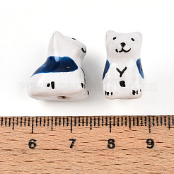 Фарфоровые бусины ручной работы&nbsp;PORC-N009-09A