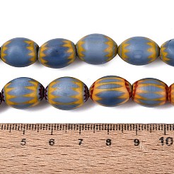 Perles de verre millefiori faites à la main&nbsp;LA-N002-06C