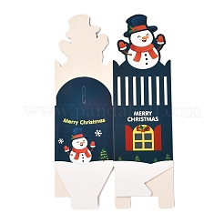 Weihnachtsthema Papierfaltengeschenkboxen&nbsp;CON-G012-04D