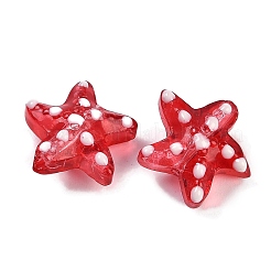 Бусы лэмпворк ручной работы LAMP-I027-09F