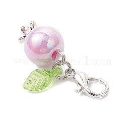 Круглые акриловые подвески&nbsp;HJEW-JM04279-02