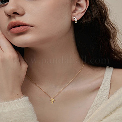 4 шт. 2 цвета латунные подвески с микропаве и кубическим цирконием&nbsp;ZIRC-LP0001-57