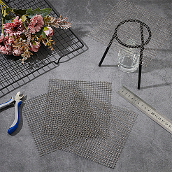 Лист из нержавеющей стали 304 для отпугивания водных растений&nbsp;AJEW-WH0248-606