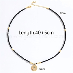 Подвеска от сглаза из нержавеющей стали JF6983-9