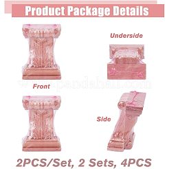 Резная накладка из натурального дерева WOOD-WH0104-39