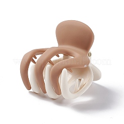 Двухцветные пластиковые заколки для волос с когтями&nbsp;LS-PHAR-F015-01D