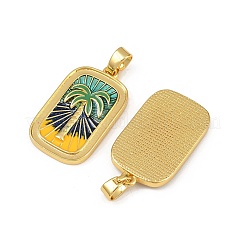 Латунь эмаль подвески&nbsp;KK-L190-010G-02