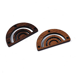 Компоненты люстры из натурального орехового дерева соединения&nbsp;LS-X-WOOD-N011-001