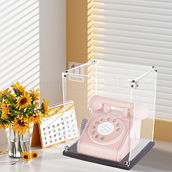 Прозрачная акриловая витрина для минифигурок ODIS-WH0043-92B