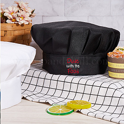 Хлопковые поварские колпаки AJEW-WH0242-031