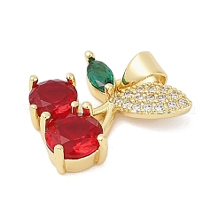 Латунные микро проложить кубического циркония подвески KK-A241-06G