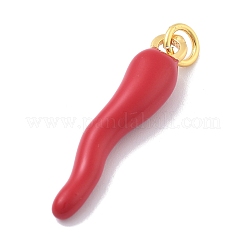 Латунь эмаль подвески&nbsp;KK-M305-04G