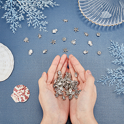 Океанская тема 120 шт 6 бусины из сплава в тибетском стиле FIND-CA0003-06