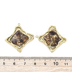 Природных тигровый глаз подвески&nbsp;STAS-V003-04G-01