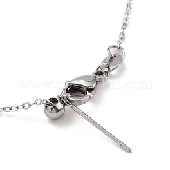 Регулируемые ожерелья из нержавеющей стали 304 с цепочкой NJEW-K270-06P