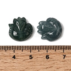 Резные бусины из натурального жадеита&nbsp;G-L652-02