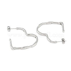 Некорневая серьга-гвоздик из нержавеющей стали 304&nbsp;EJEW-C103-04P