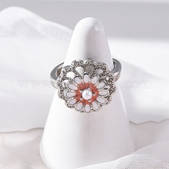 Dasiy вращающиеся открытые манжетные кольца для женщин&nbsp;RJEW-C118-06P