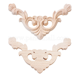 Cabochons en bois&nbsp;WOOD-WH0013-01