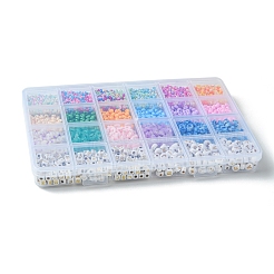 Наборы для изготовления браслетов из стеклянных и акриловых бусин своими руками&nbsp;DIY-FS0007-68