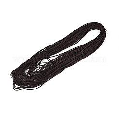 Плоская косая бейка из искусственной кожи с двойным сгибом и шнуром для обтачивания&nbsp;LC-N006-04B