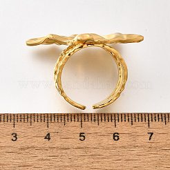 Кольцо-манжета из нержавеющей стали 304 для женщин&nbsp;RJEW-A053-06G-03