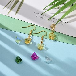 72 pz 12 colori perle di vetro birthstone&nbsp;RGLA-ZZ0001-04-8x10mm