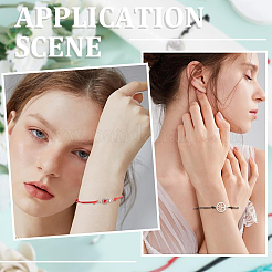 Изготовление браслетов из нейлоновой нити 10шт.&nbsp;BJEW-YW00010