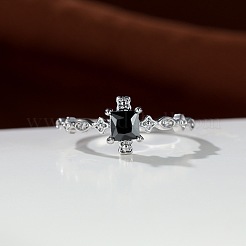 Латунные микро проложить пальцев кольца кубического циркония&nbsp;FS-WG8C77A-01