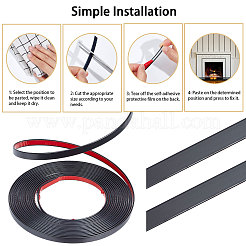 Adesivi per giunture autoadesive in pvc stile opaco&nbsp;DIY-WH0033-51A-02