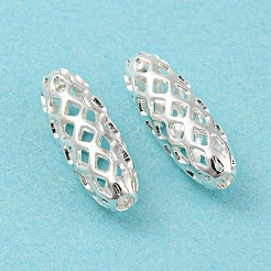 Латунные филигранные бусы KK-H737-15x5mm-S