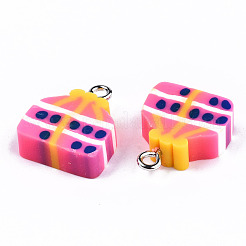 Полимерной глины ручной работы подвески CLAY-T016-74