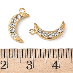 Подвески из нержавеющей стали 304 со стразами&nbsp;STAS-K306-24G-02