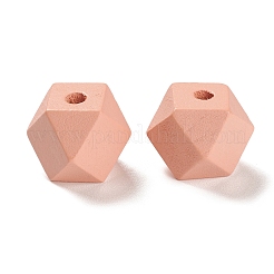 Sprühlackierte natürliche Ahornholzperlen&nbsp;WOOD-M007-07B