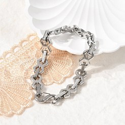 Браслеты-цепочки из нержавеющей стали 304 для женщин&nbsp;BJEW-F488-69P